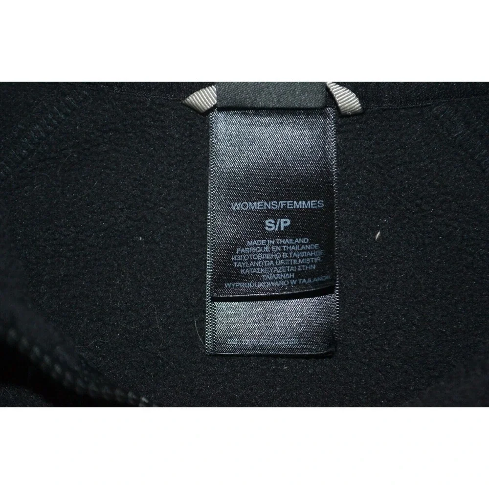 THE NORTH FACE Women's Full Zip Glacier Polartec Fleece Jacket SIZE SMALL‎ Black
